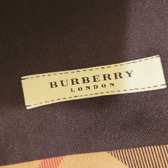 Burberry Authentic Silk Scarf - Picture 6 of 7